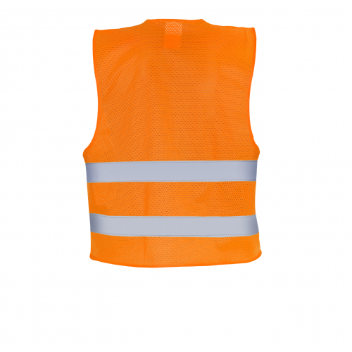 Kamizelka siatkowana odblaskowa pomarańczowa WH 220